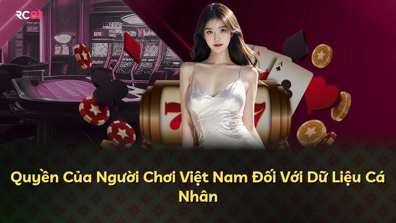 Quyền Của Người Chơi Việt Nam Đối Với Dữ Liệu Cá Nhân