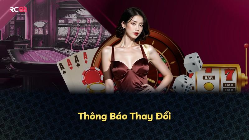 Thông Báo Thay Đổi